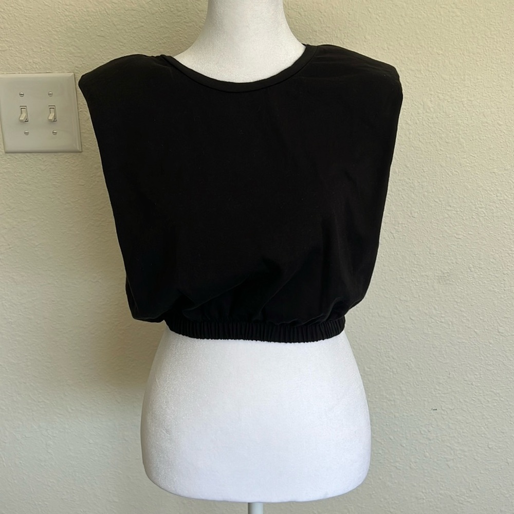 Zara Women’s Top Black Small